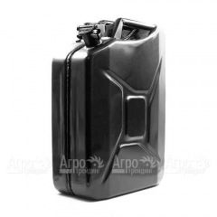 Канистра стальная Звезда 20 л КС-20, черная (металл 0.7 мм) в Омске