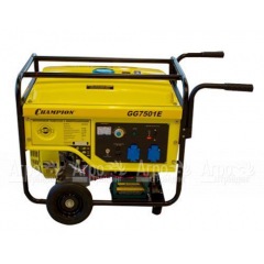 Бензогенератор Champion GG7501E 6 кВт в Омске