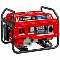 Бензин-газовый генератор Зубр СГ-3300 3.3 кВт в Омске