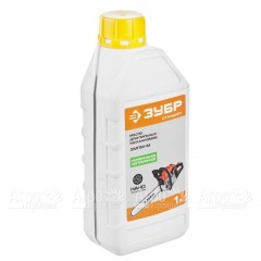 Масло минеральное Зубр 1 л для смазки цепей в Омске