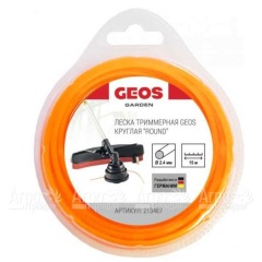 Леска триммерная круглая GEOS by Al-Ko Round 2.4 мм, 15 м в блистере в Омске