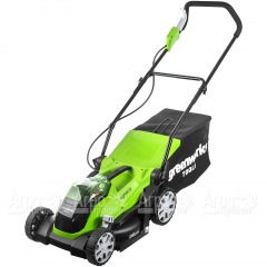 Газонокосилка аккумуляторная GreenWorks G-Max G40LM35 40V 35 см (без батареи и зарядного устройства) в Омске