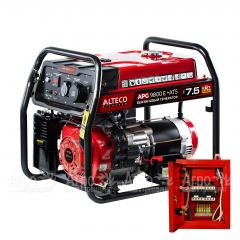 Бензогенератор Alteco APG 9800 E + ATS 7 кВт в Омске