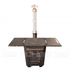 Садовая печь Kolundrov УДачный кулинар-оптима в Омске