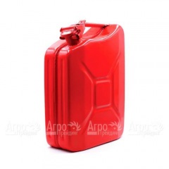 Канистра стальная Звезда 10 л КС-10, красная (металл 0.7 мм) в Омске