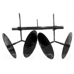 Окучник двухрядный дисковый для мотоблоков Салют в Омске