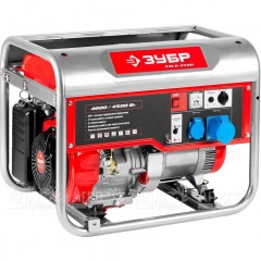 Бензогенератор Зубр ЗЭСБ-4500 4.5 кВт в Омске