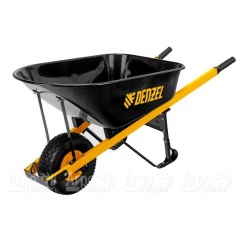 Тачка строительная усиленная Denzel 140 л, 230 кг в Омске