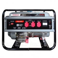 Бензогенератор Победа ГБ 6500 5 кВт в Омске