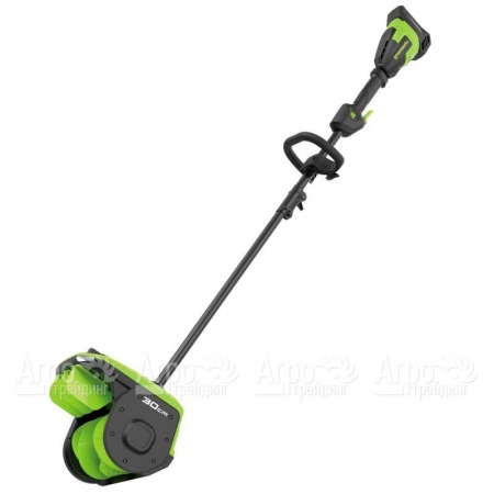 Снегоуборщик аккумуляторный GreenWorks 2603107 (без аккумулятора и зарядного устройства) в Омске