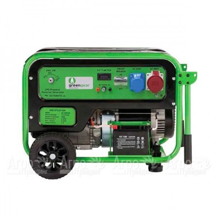 Газовый генератор GreenGear GE-6000T 6 кВт в Омске