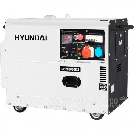 Дизельгенератор Hyundai DHY 6000SE-3 5 кВт  в Омске