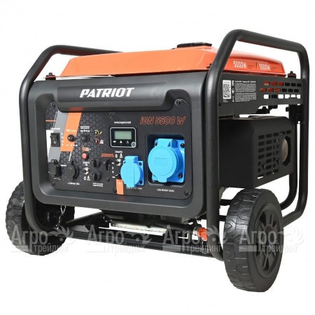 Бензиновый генератор инверторный Patriot iGN 5500 W 5 кВт в Омске
