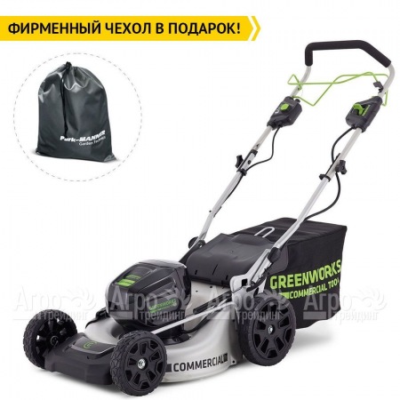 Газонокосилка аккумуляторная GreenWorks GC82LM51 (без батареи и зарядного устройства) в Омске