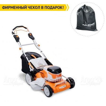 Газонокосилка аккумуляторная Villartec MA4046T SET AM408 + AC402 в Омске