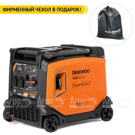 Бензогенератор инверторный Daewoo GDA 4500 SEi 3.7 кВт в Омске