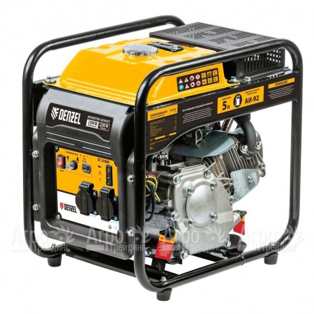Бензиновый генератор инверторный Denzel GT-2500iF 2.2 кВт в Омске