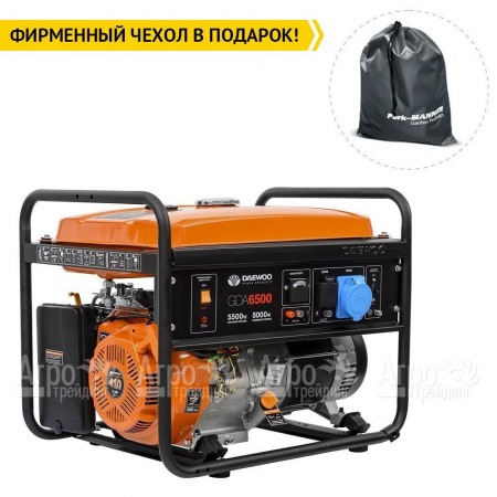 Бензогенератор Daewoo GDA 6500 5 кВт в Омске