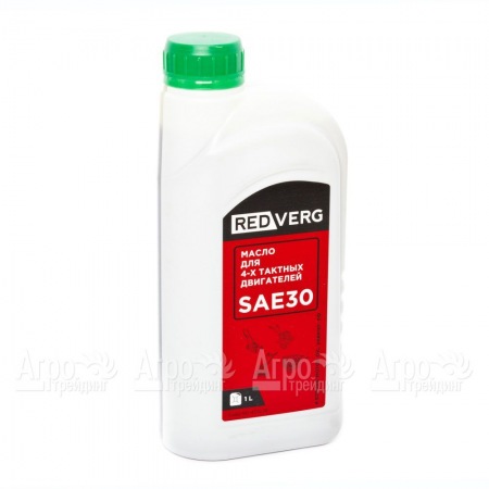 Масло минеральное RedVerg SAE 30 1 л для 4-х тактных двигателей в Омске