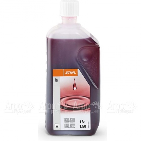 Масло минеральное Stihl HP 1:50 1 л для 2-х тактных двигателей в Омске