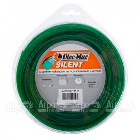 Леска 2.4 мм 88 м Black Titanium Twist для триммеров Oleo-Mac  в Омске