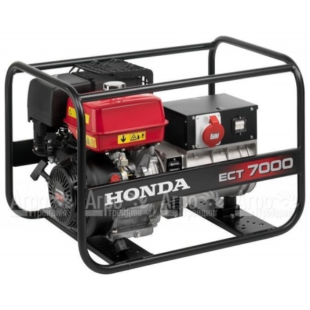 Бензиновый генератор Honda ECT 7000 6.5 кВт в Омске