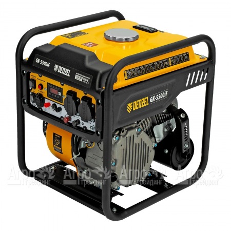 Бензиновый генератор инверторный Denzel GK-5500iF 5 кВт в Омске