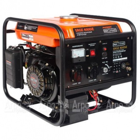 Инверторный генератор Patriot MaxPower SRGE 4000iE 3.2 кВт в Омске