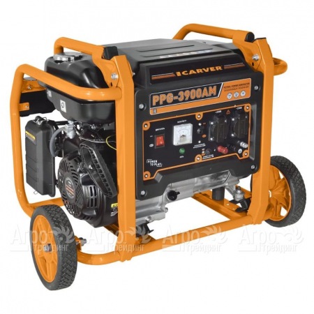 Бензогенератор Carver PPG-3900АM 2.8 кВт  в Омске