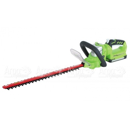 Аккумуляторный кусторез GreenWorks G24HT57 Deluxe (без батареи и зарядного устройства) в Омске