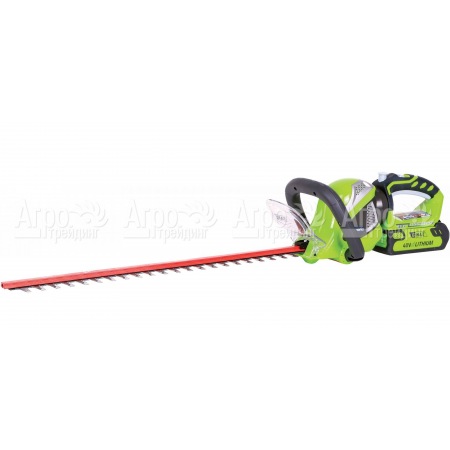 Аккумуляторный кусторез GreenWorks G-Max G40HT61K2 40V 61 см (без батареи и зарядного устройства) в Омске