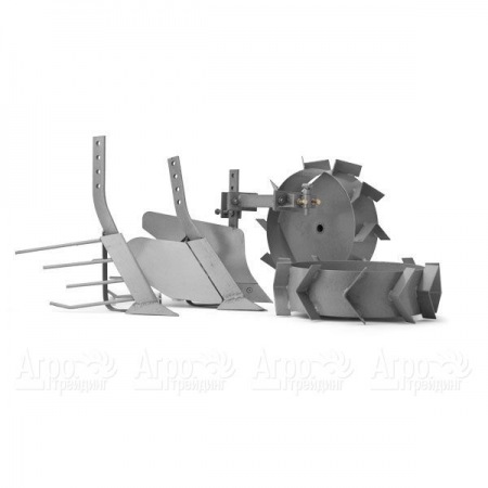 Окучник с металлическими колесами и сцепкой Profi для культиваторов Caiman  в Омске