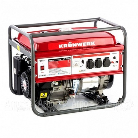 Бензогенератор Kronwerk LK 6500 5 кВт в Омске