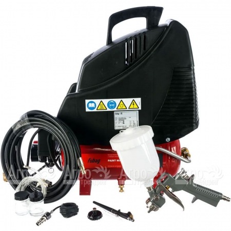 Компрессор поршневой безмасляный Fubag Paint Master Kit OL195 /6+ 3 предмета в Омске