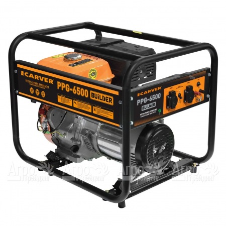 Бензогенератор Carver PPG-6500 Builder 5 кВт в Омске