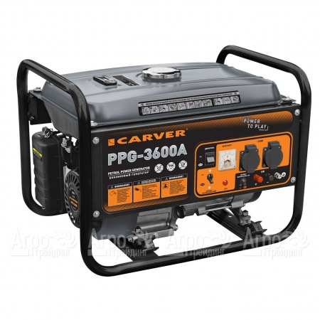 Бензогенератор Carver PPG-3600A 2.5 кВт в Омске