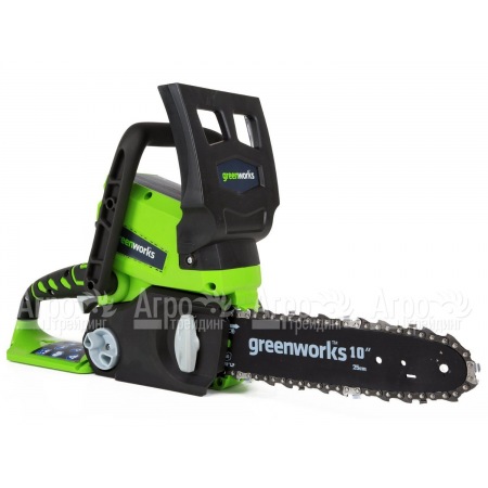 Аккумуляторная пила GreenWorks G24CS25K4-10" в Омске