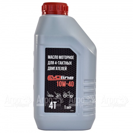 Масло стандарт EVOline 10W-40 1 л для 4-х тактных двигателей в Омске