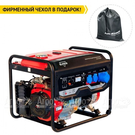 Бензогенератор Elitech СГБ 6500Р 5 кВт  в Омске