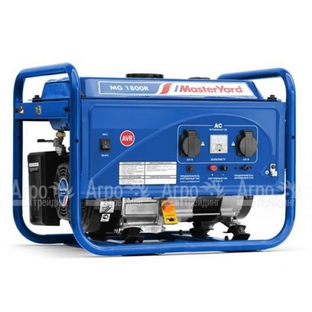 Бензогенератор MasterYard MG 1800R 1.6 кВт в Омске