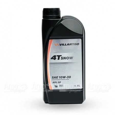 Масло моторное зимнее Villartec 4T Snow SAE 10W-30, 1 л для 4-х тактных двигателей в Омске