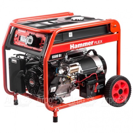 Бензогенератор Hammer GN7000ET 6 кВт в Омске