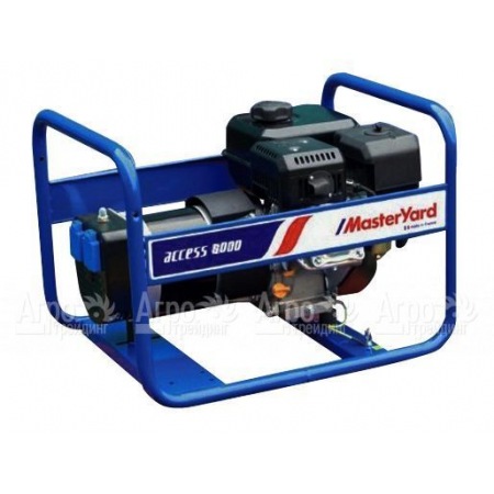 Бензогенератор MasterYard MG8000R ACCESS 6.6 кВт в Омске