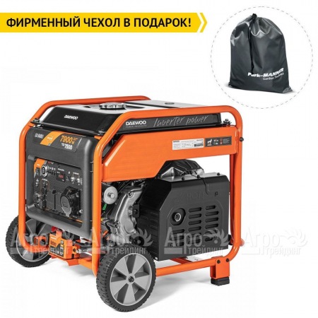 Бензогенератор инверторный Daewoo GDA 9400Еi 7.5 кВт в Омске