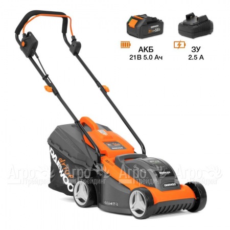 Газонокосилка аккумуляторная Daewoo DLM 3221Li SET в Омске