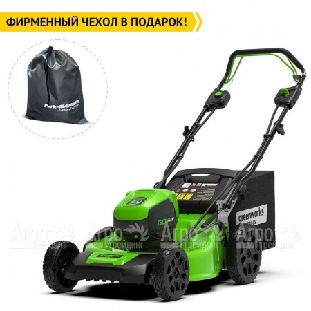 Газонокосилка аккумуляторная GreenWorks GD60LM51SP (без батареи и зарядного устройства)  в Омске