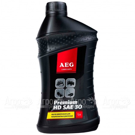 Масло AEG Premium HD SAE 30 API SJ/CF 1 л для 4-х тактных двигателей  в Омске