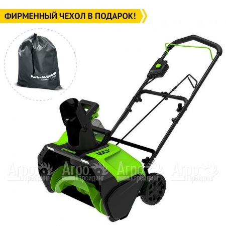 Снегоуборщик аккумуляторный GreenWorks GD60PST 5 Ач  в Омске