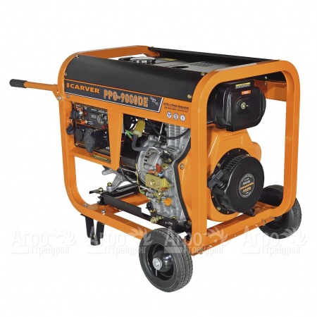 Дизельгенератор Carver PPG-9000DE 7 кВт в Омске