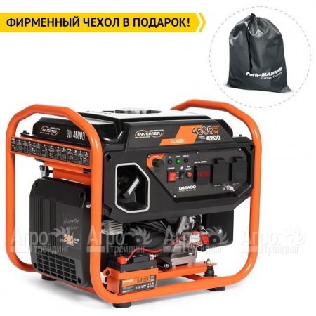 Бензиновый генератор инверторный Daewoo GDA 4600 Ei 4.2 кВт в Омске